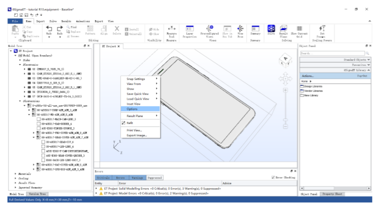 6SigmaET 軟件基本操作2-5 （二）