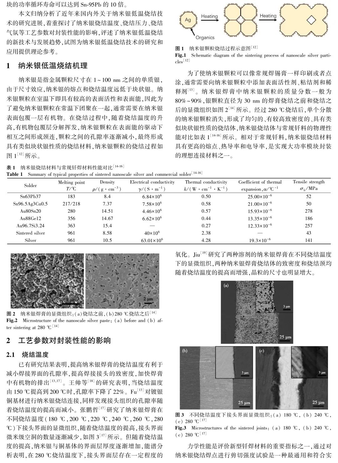 新型功率模塊封裝中納米銀低溫?zé)Y(jié)技術(shù)的研究進(jìn)展