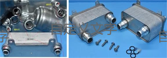 新能源汽車 電機(jī)驅(qū)動(dòng)冷卻器和電池冷卻器