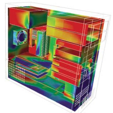 臺(tái)式機(jī)熱仿真,電腦熱仿真