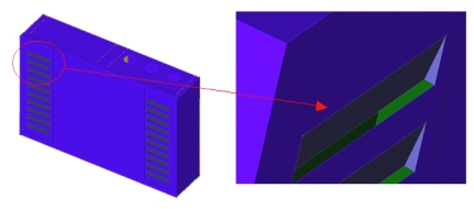 通風(fēng)孔詳細模型