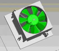 使用EFD計(jì)算CPU散熱器的案例