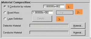 PCB模型設(shè)置