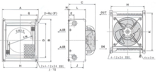 佛山神威風冷熱交換器AN系列